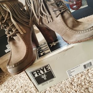 Frye Bootie Parker Fringe